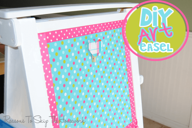 DIY art easel