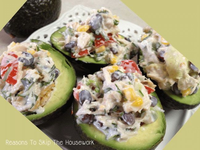 Creamy Chicken Avocado Salad {Reasons To Skip The Housework}