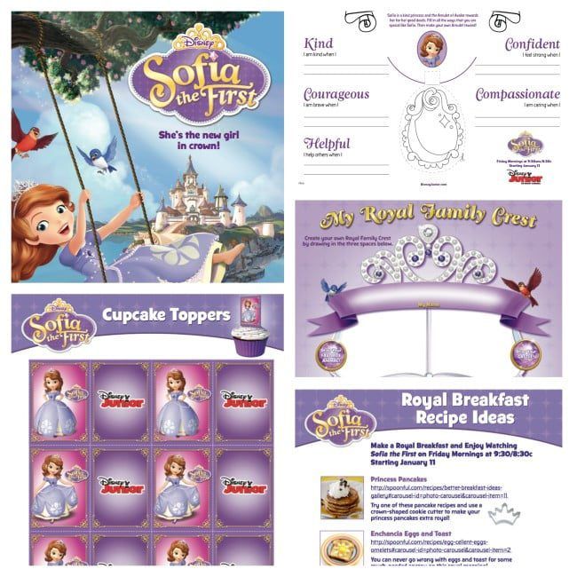 Sophia The First - Disney Printables