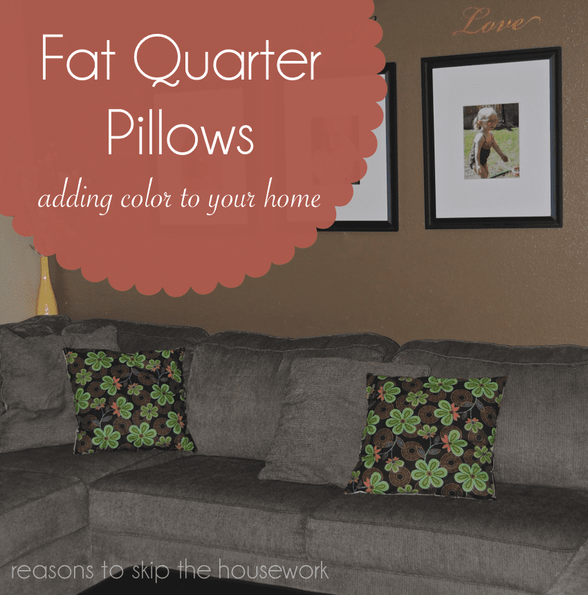 Fat Quarter Pillows