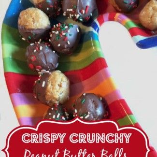 peanut butter crunch balls