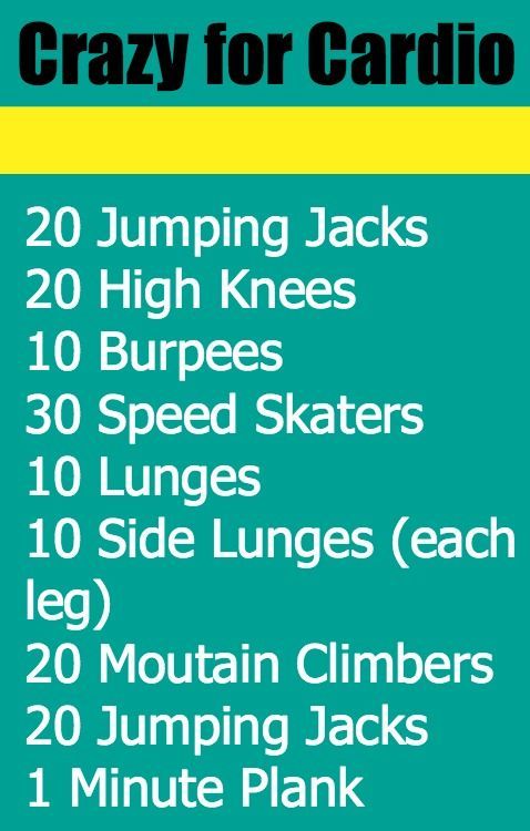 39 Quick Workouts Everyone Needs In Their Daily Routine A Quick Cardio Workout