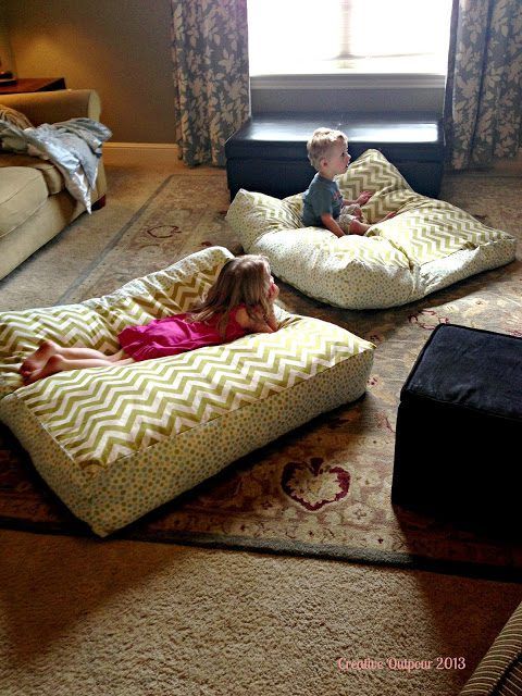 Make Your Own Floor Pillows