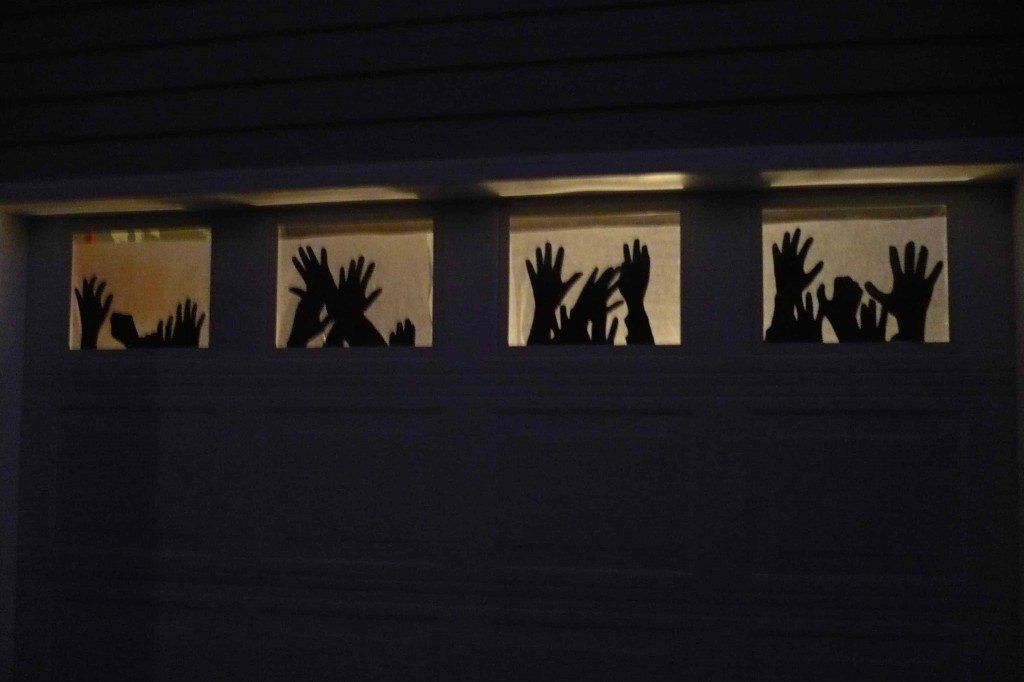 Halloween Garage Door Decorations