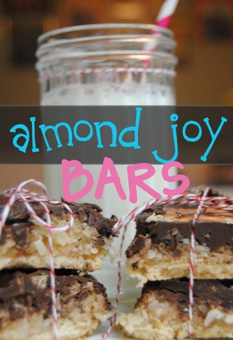 Almond Joy Cookie Bars are simple to make and the perfect sweet treat!