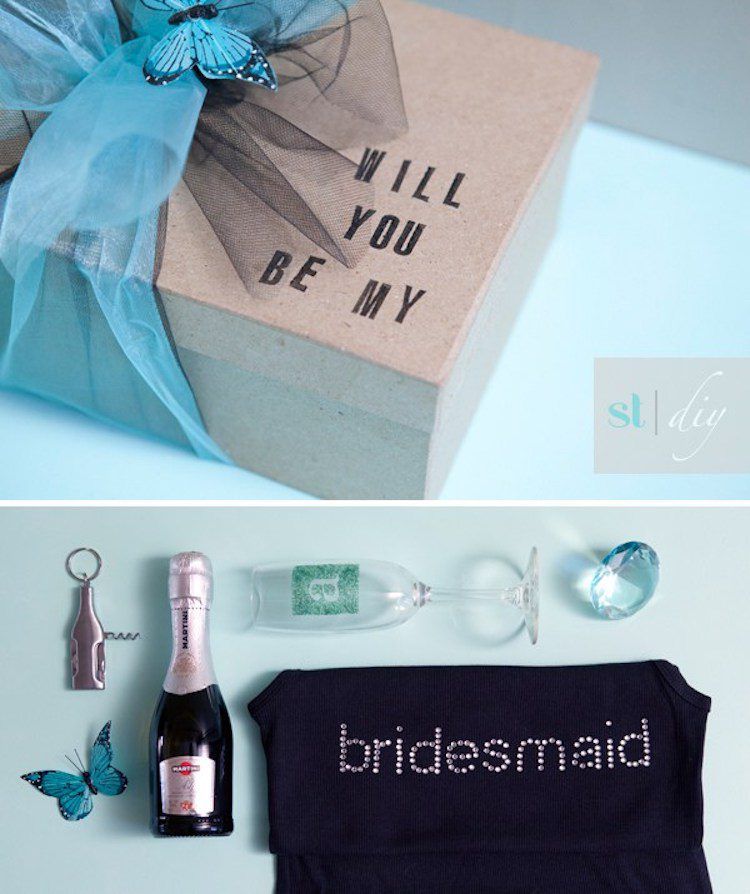 "Be My Bridesmaid" Box of Love
