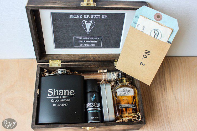 "Be My Groomsman" Kit of Fun