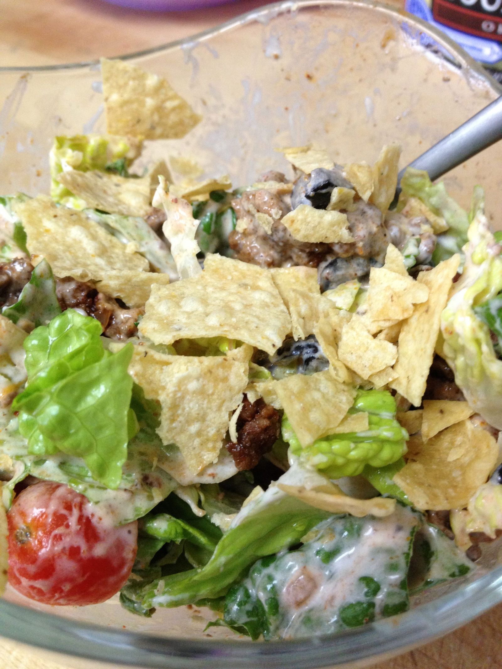 Taco Salad {Reasons To Skip The Housework}