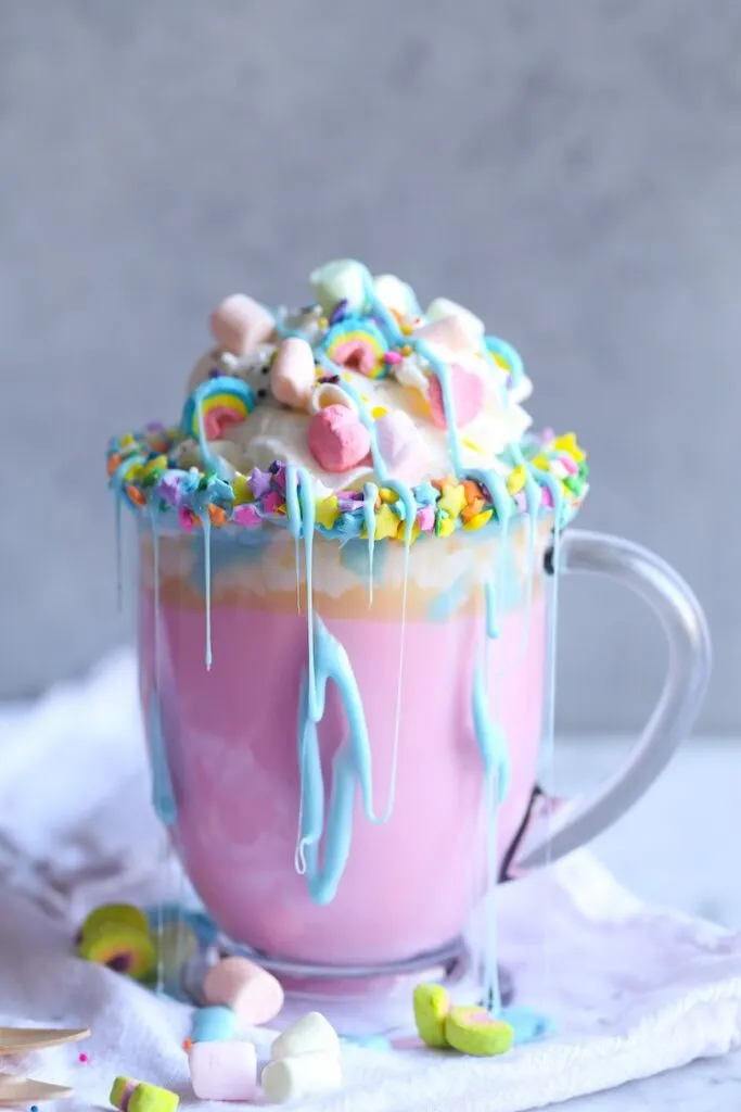 Unicorn Hot Chocolate