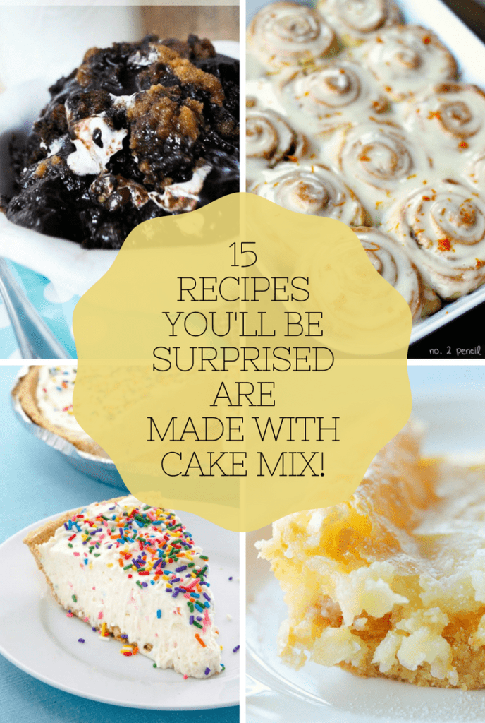 Cake Mix Recipes