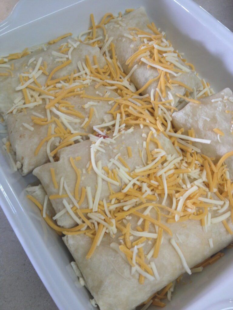 sour cream chicken enchiladas