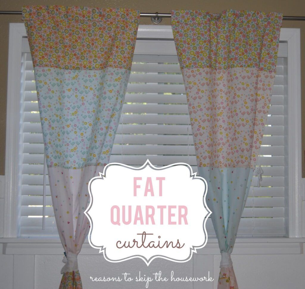 fat quarter curtains