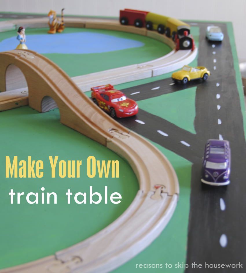 train table, kid toys, kid play tables