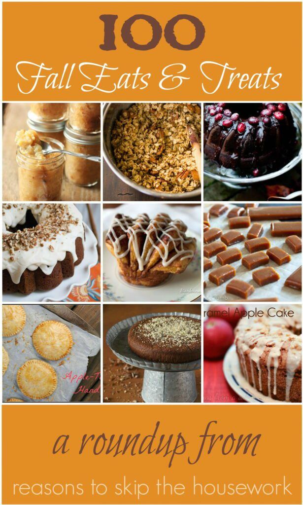 100 Fall Recipes - Reasons To Skip The Housework