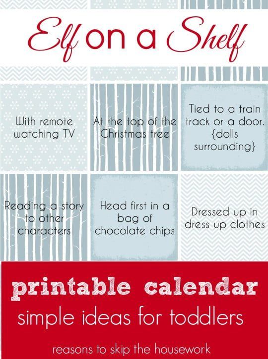 elf calendar