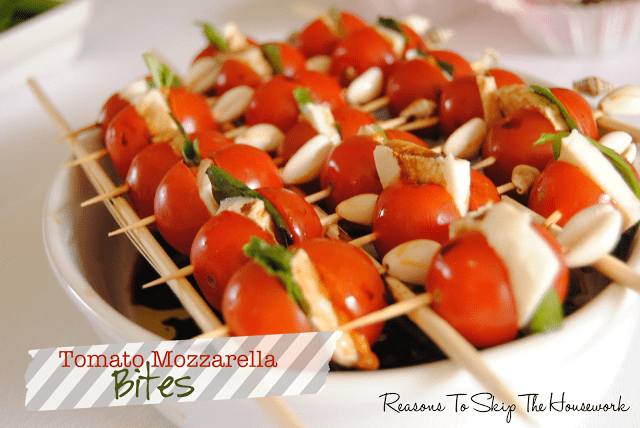 Caprese Bites - Reasons To Skip The Housework