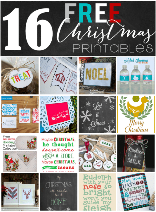 Christmas Printables Blog Hop