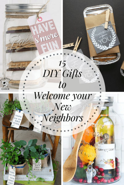 DIY Gifts to Welcome your New Neighbors