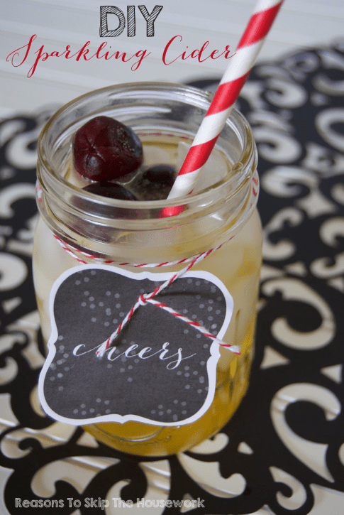 diy sparkling cider