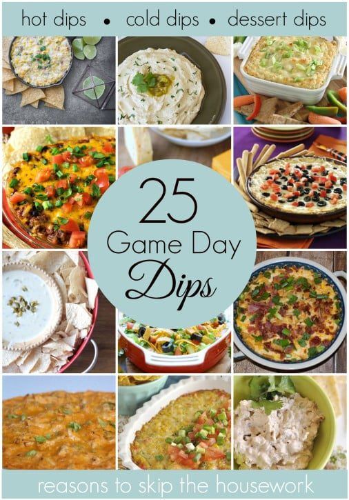 game day dip recipes