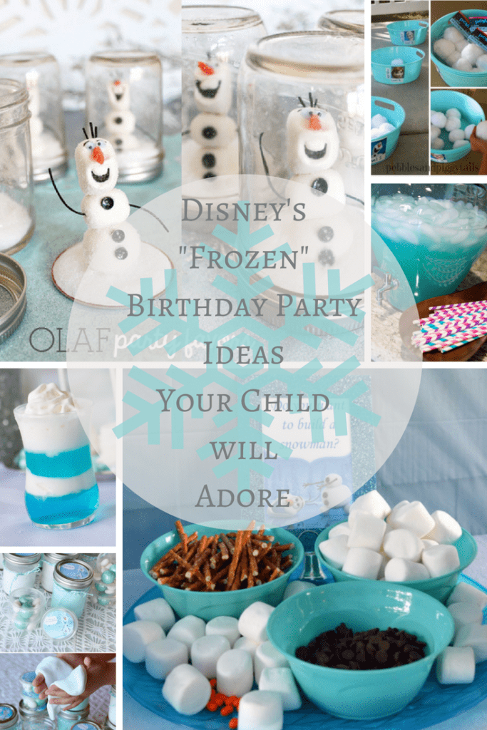 Frozen Themed Birthday Party Ideas