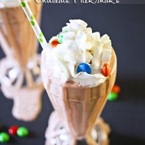 Ultimate Chocolate Milkshake