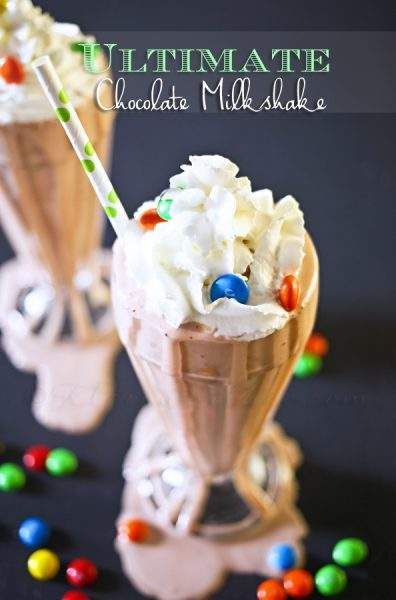 Ultimate Chocolate Milkshake