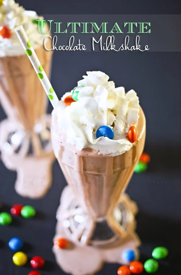 Ultimate Chocolate Milkshake