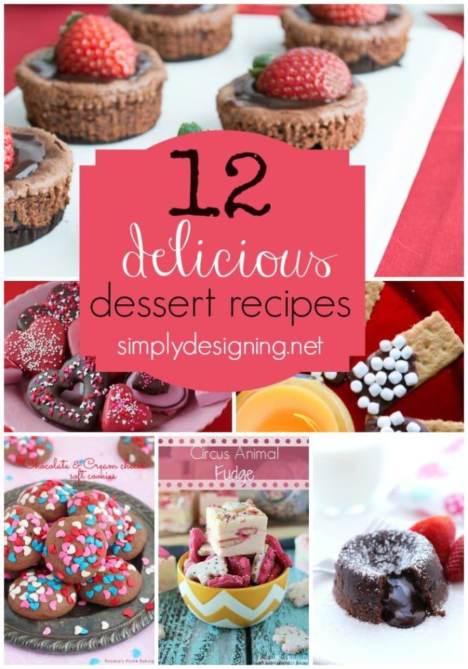 12 Delicious Dessert Recipes