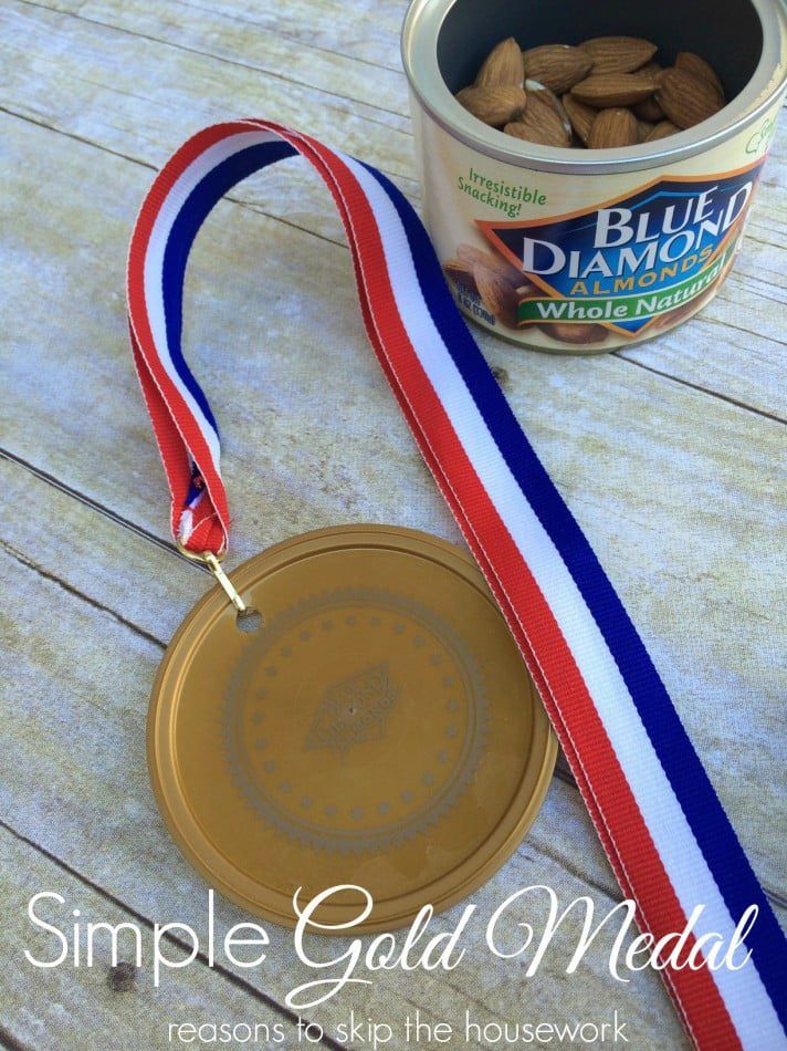 diy gold medal