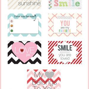 printable love notes