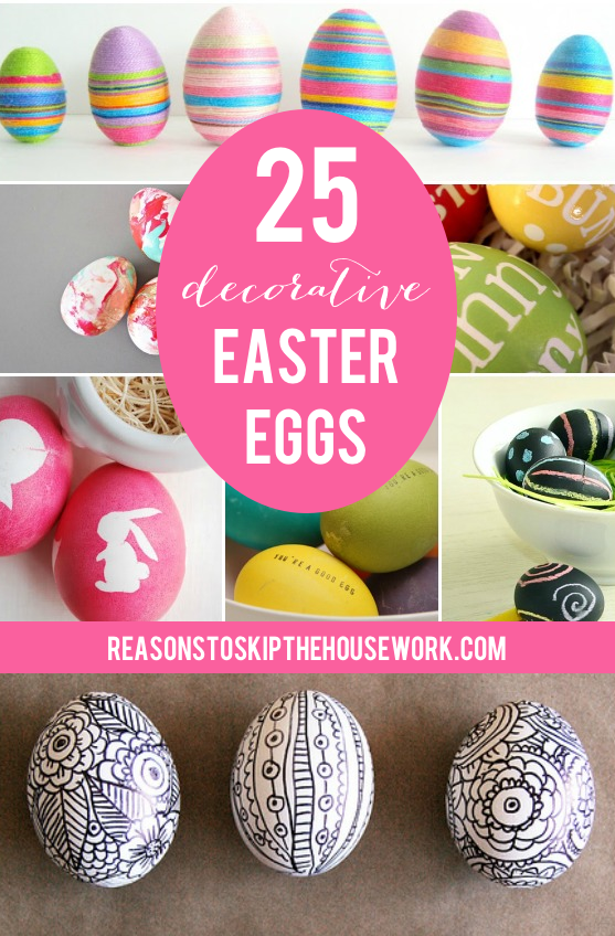 decorative easter eggs