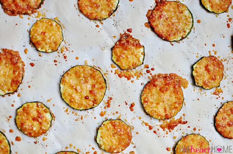 Baked Zucchini Parmesan Rounds