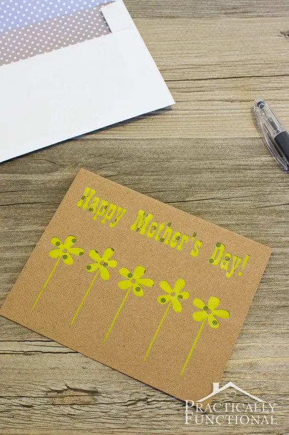 Handmade Mother's Day Card