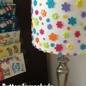 button-lampshade