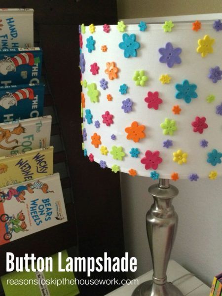 button-lampshade