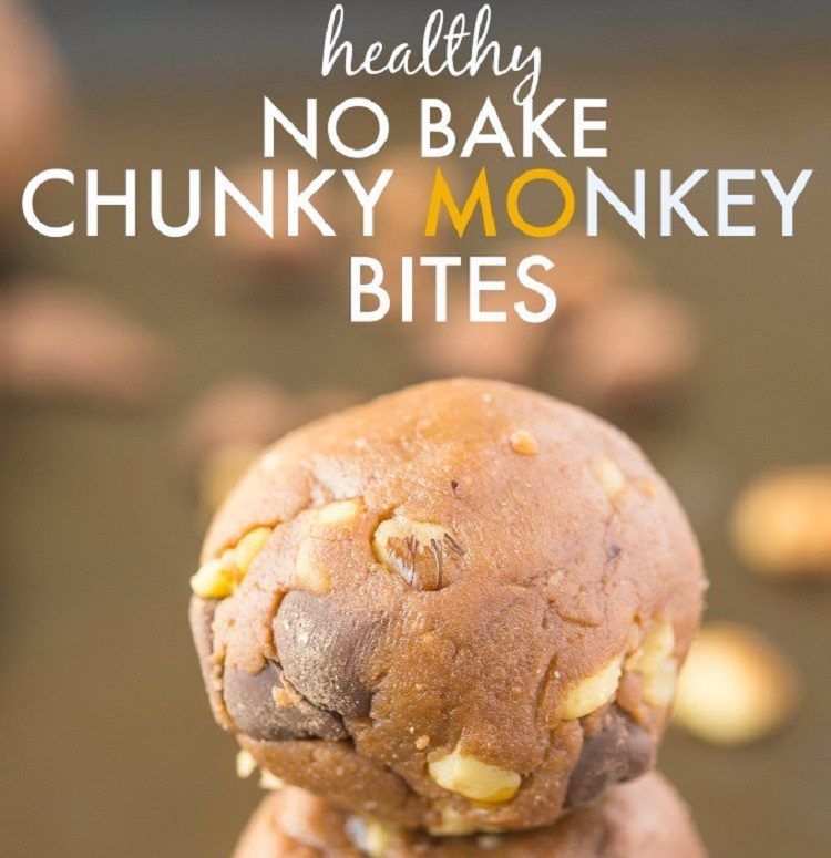 Chunky Monkey Bites 5-minute snacks