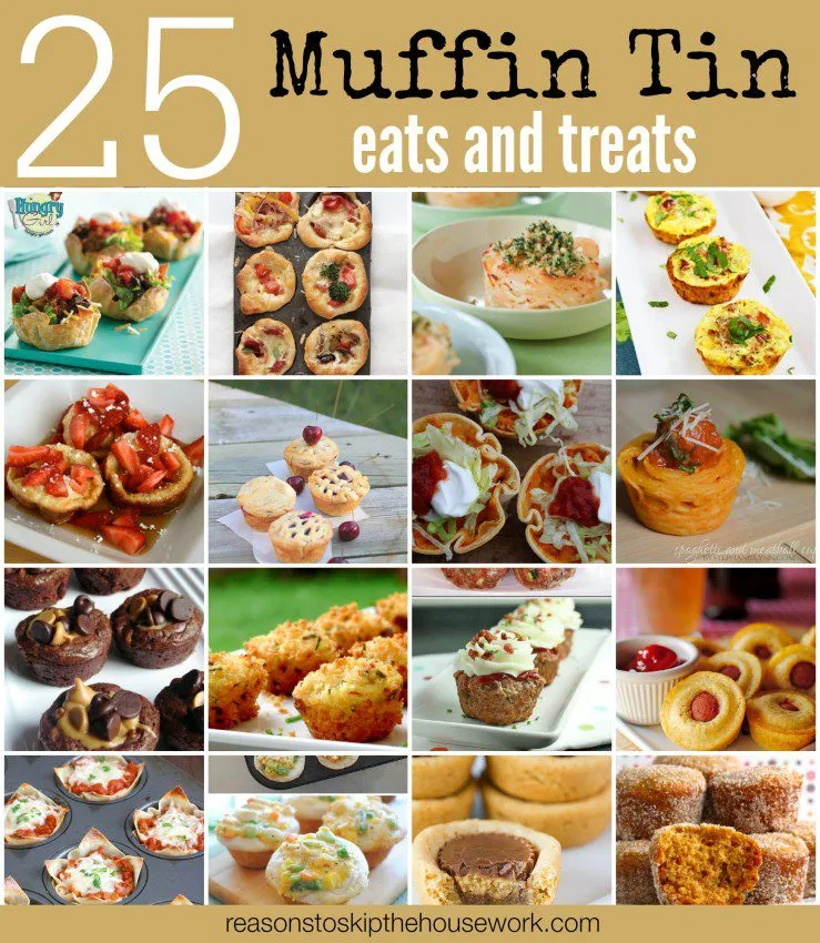 25 muffin tin meals that aren't all muffins!