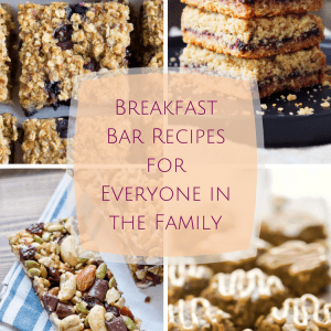 Breakfast Bar Recipes for Everyone in the Family