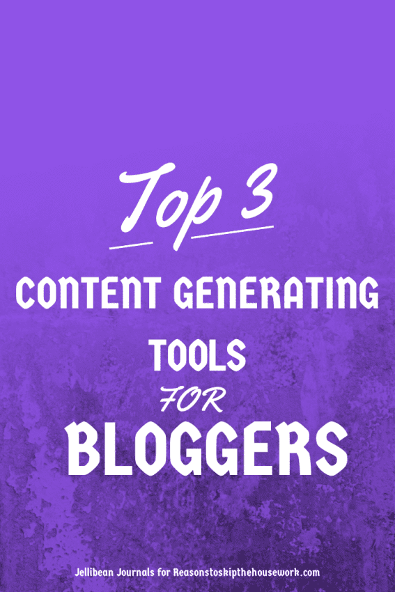 CONTENT GENERATING TOOLS