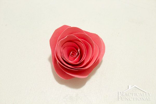 Simple Spiral Paper Flowers-8