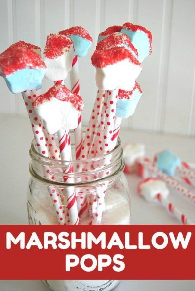 Marshmallow Pops are the perfect festive treat for any holiday! 