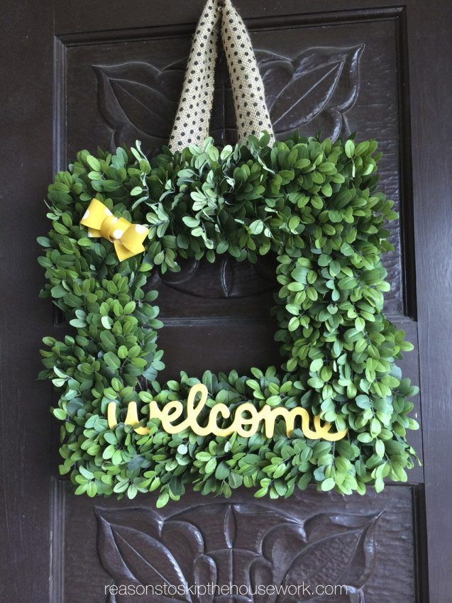 welcome wreath