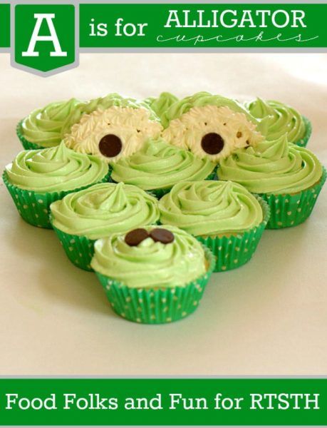 A_is_for_alligator_cupcakes