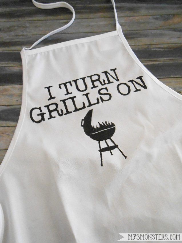 Father's Day Grill Apron 1