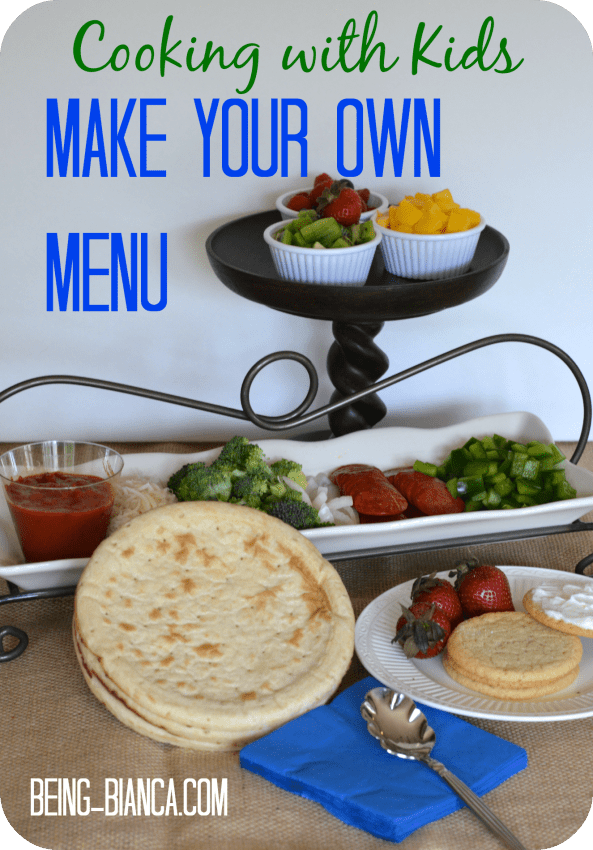 make your own menu cover