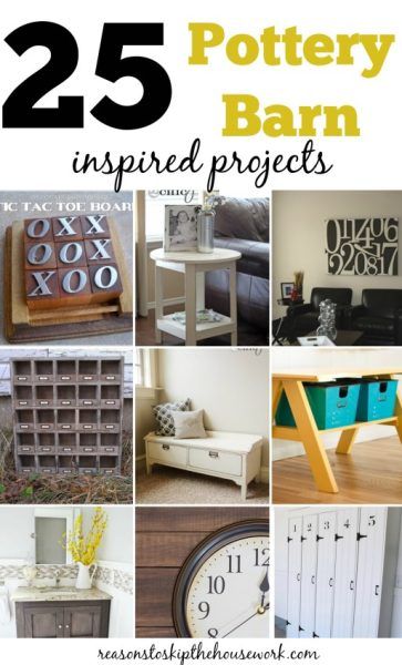 pottery barn inspired projects