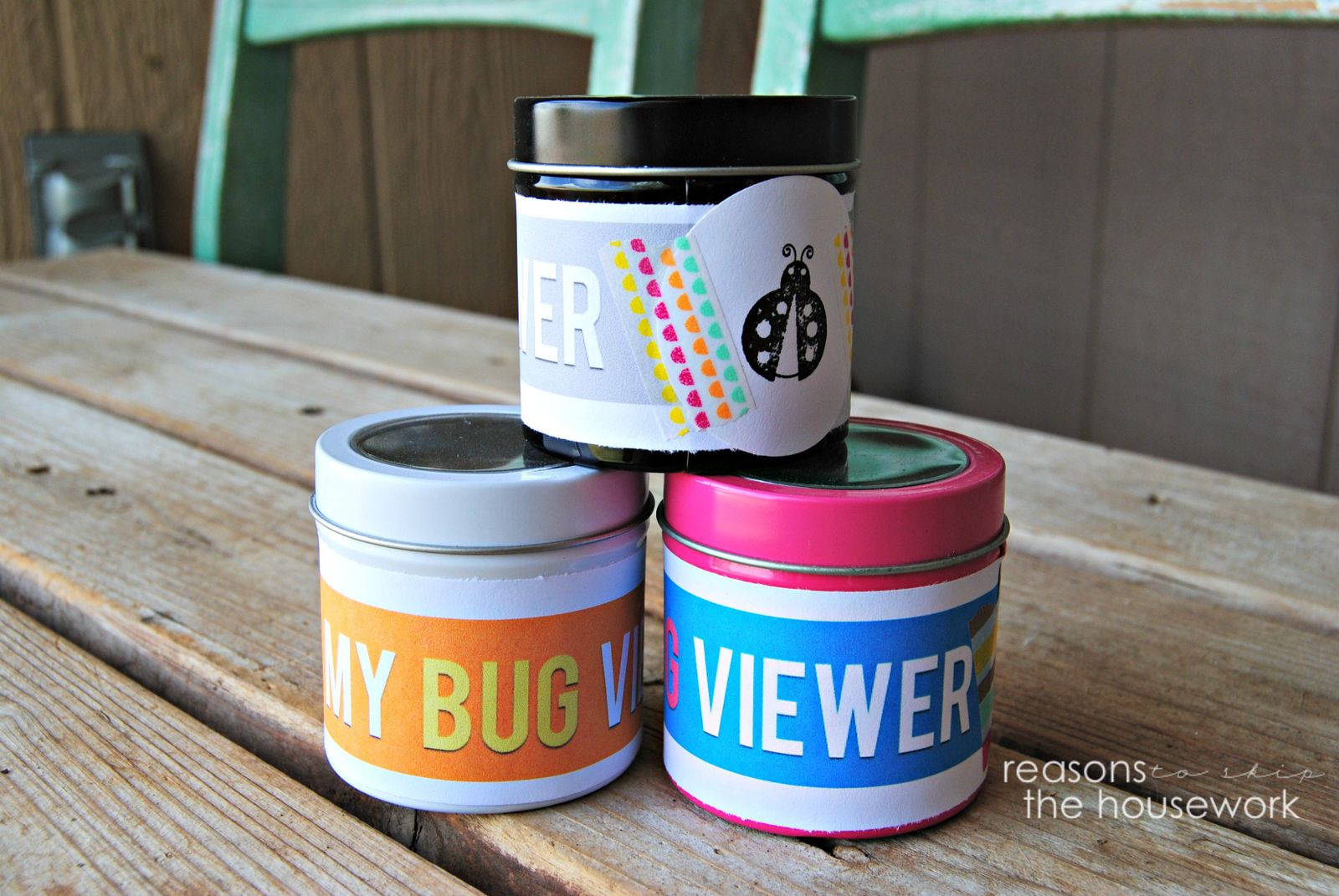 bug viewing jars