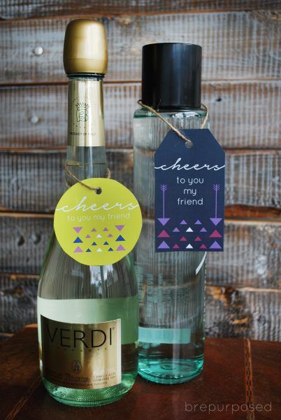 Free Drink Tag Printables