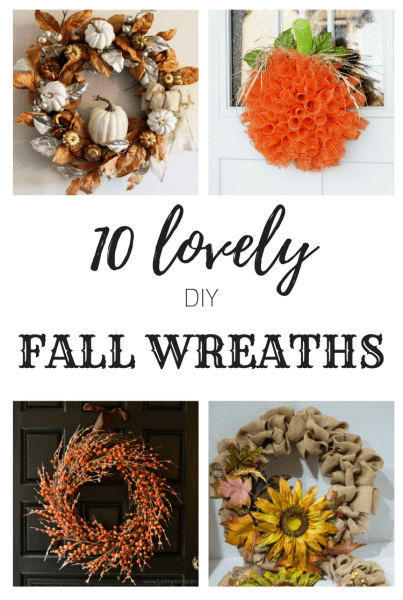 10 lovely fall wreaths